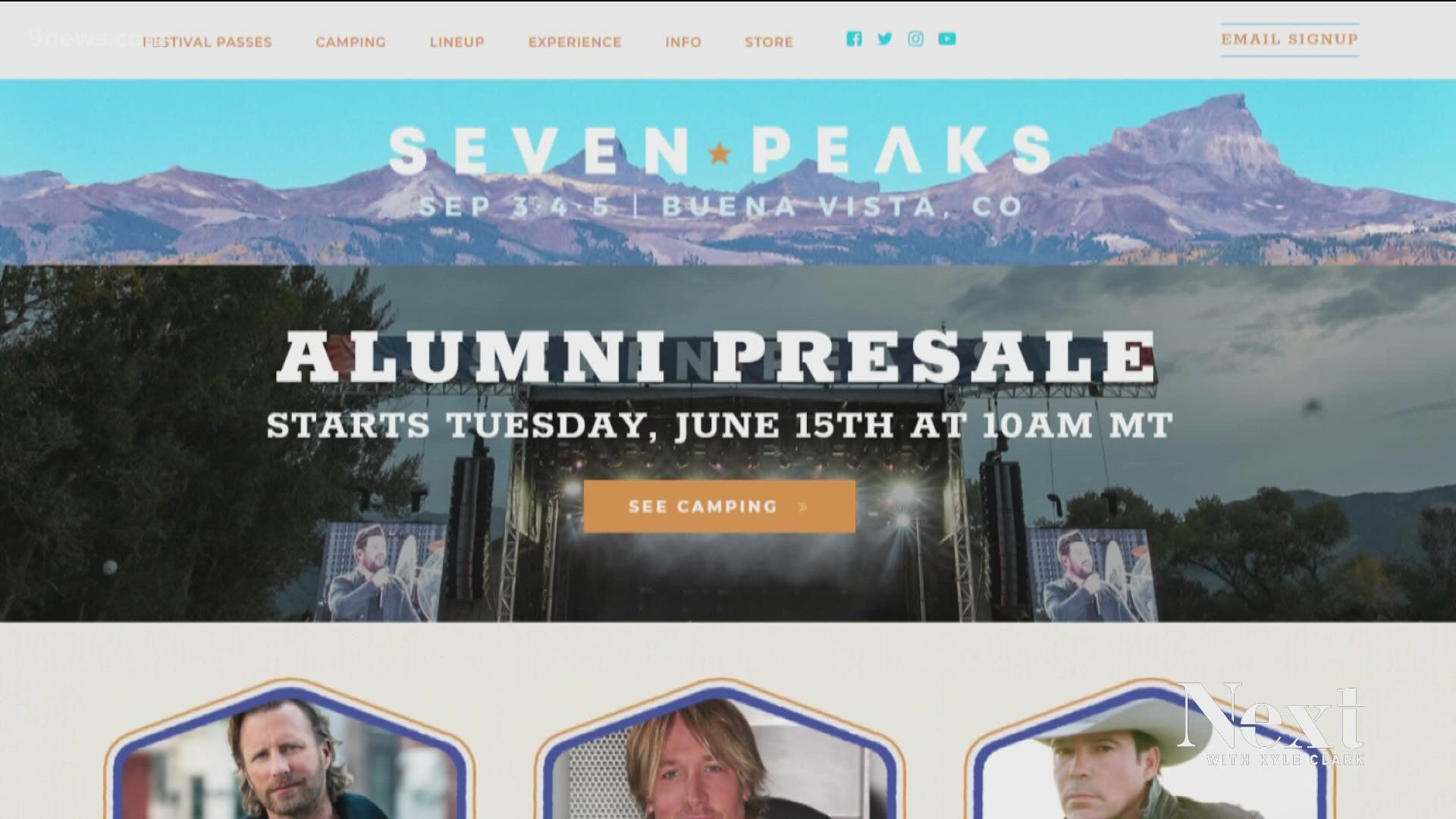 Seven Peaks Festival Live Stream, Lineup, and Tickets Info