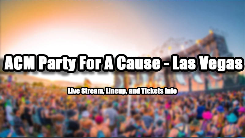 ACM Party For A Cause - Las Vegas