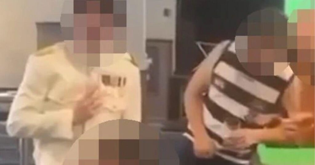 Australian Football Players in Bar Video