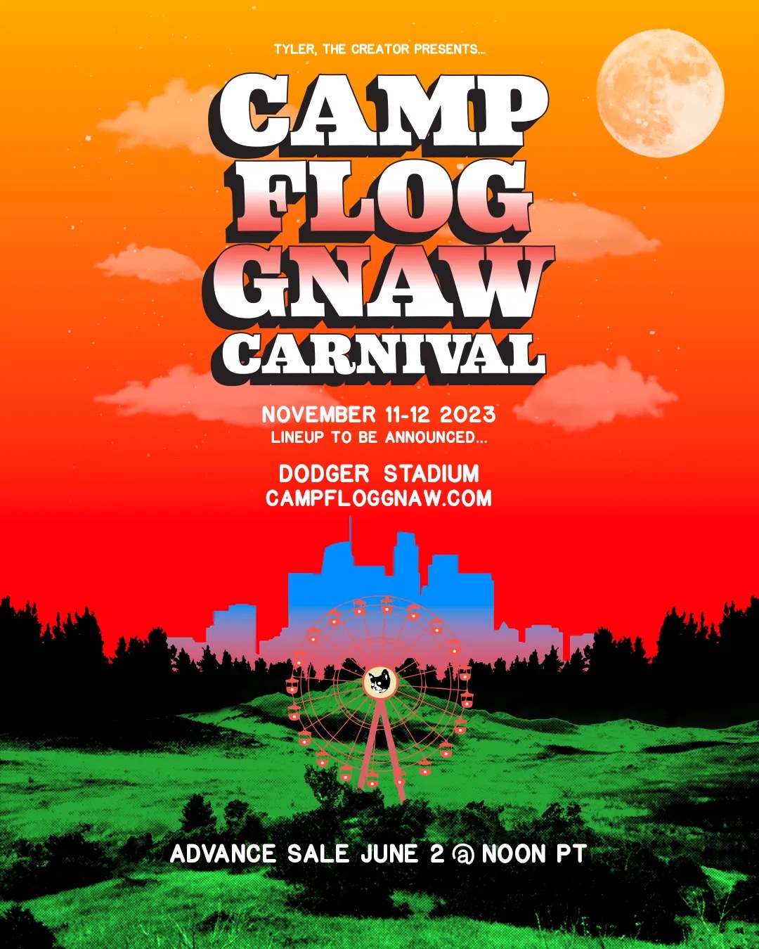 Tyler The Creator Camp Flog Gnaw 2024 Rania Catarina