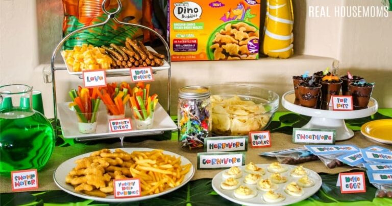 Dinosaur Birthday Party Food Ideas