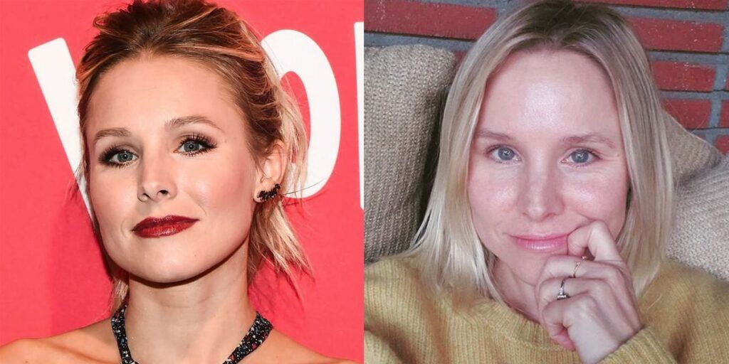 Kristen Bell Without Makeup