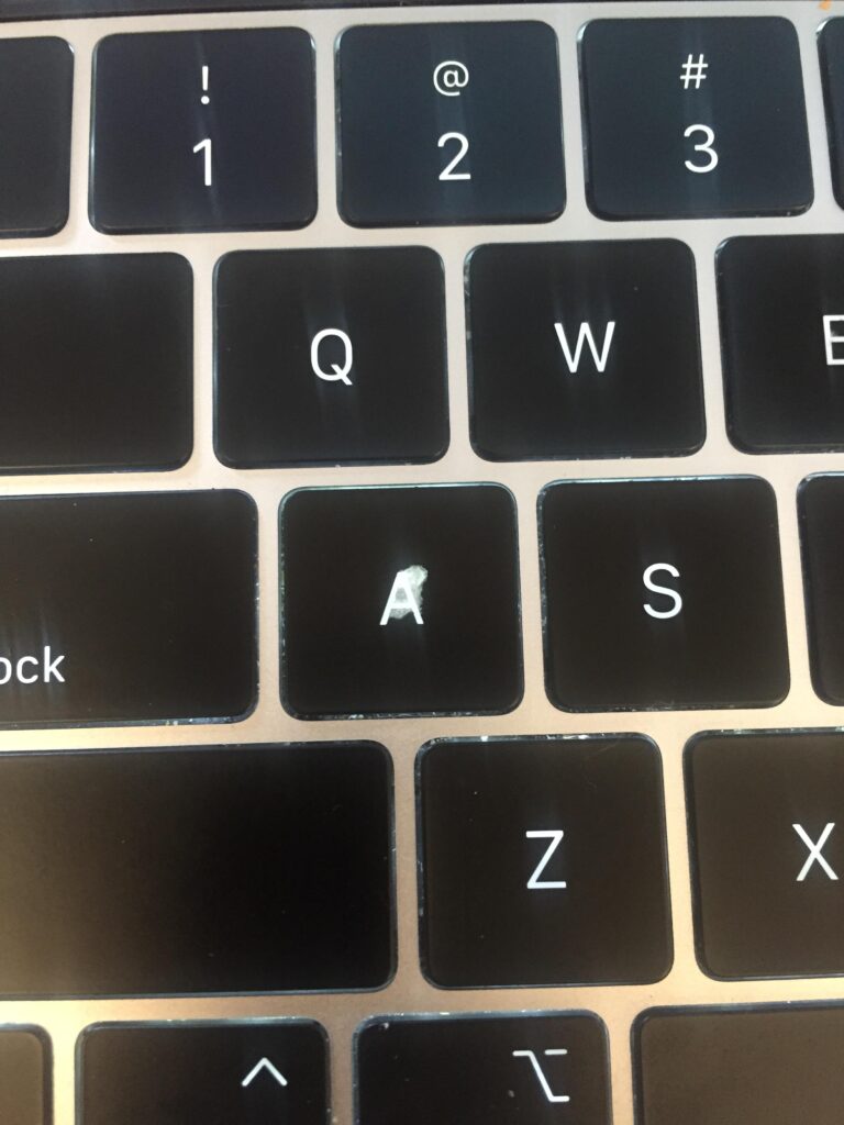 Macbook Pro Keyboard Wear