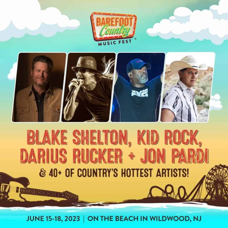 Participation Lineup for 2024 Barefoot Country Music Fest
