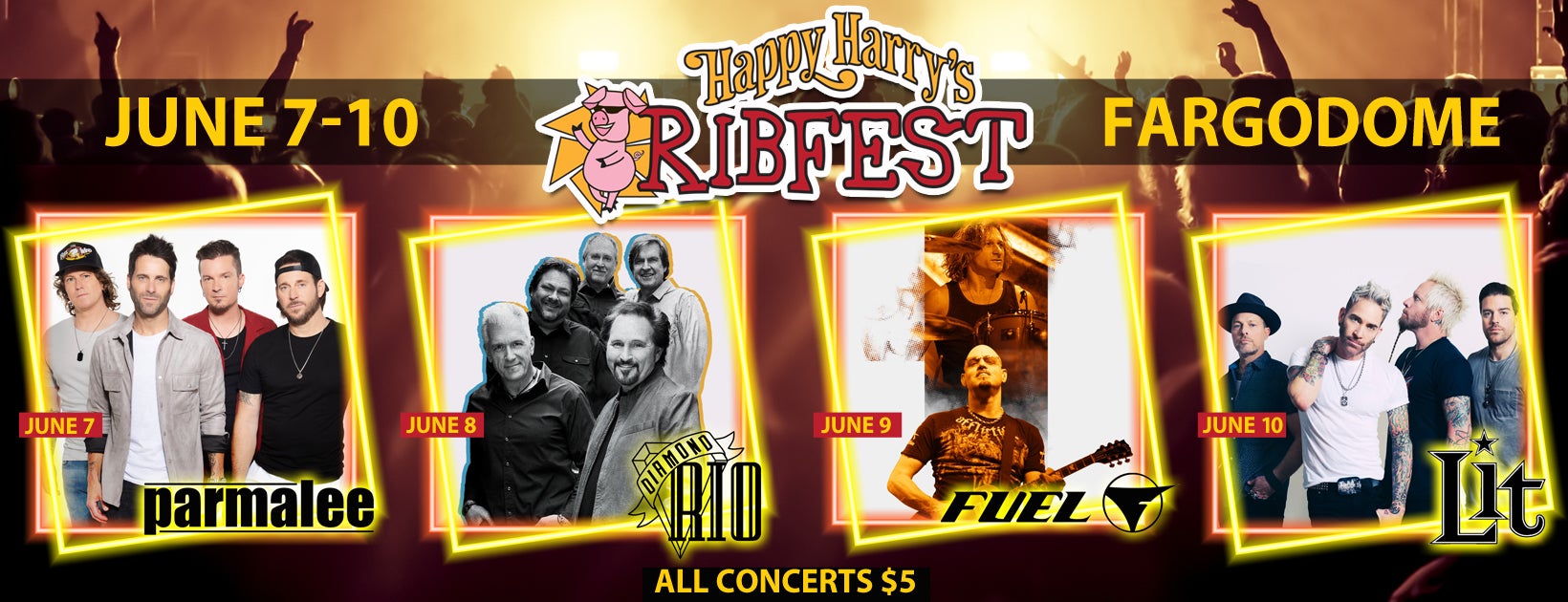 Ribfest Fargo 2024 Lineup Artists Await!