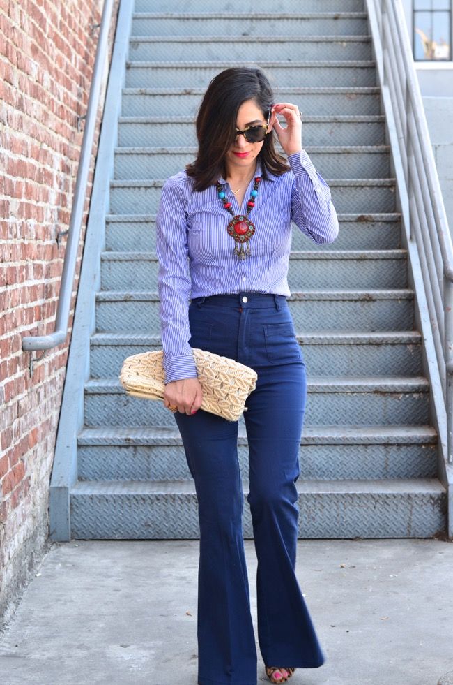 What to Wear With Bell Bottom Jeans