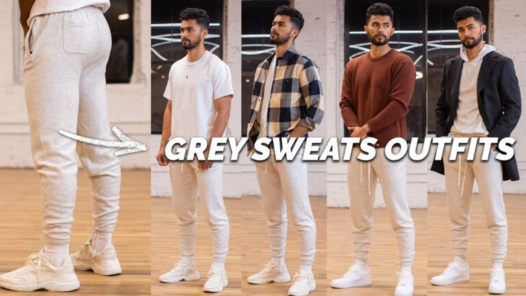 What to Wear With Grey Sweatpants