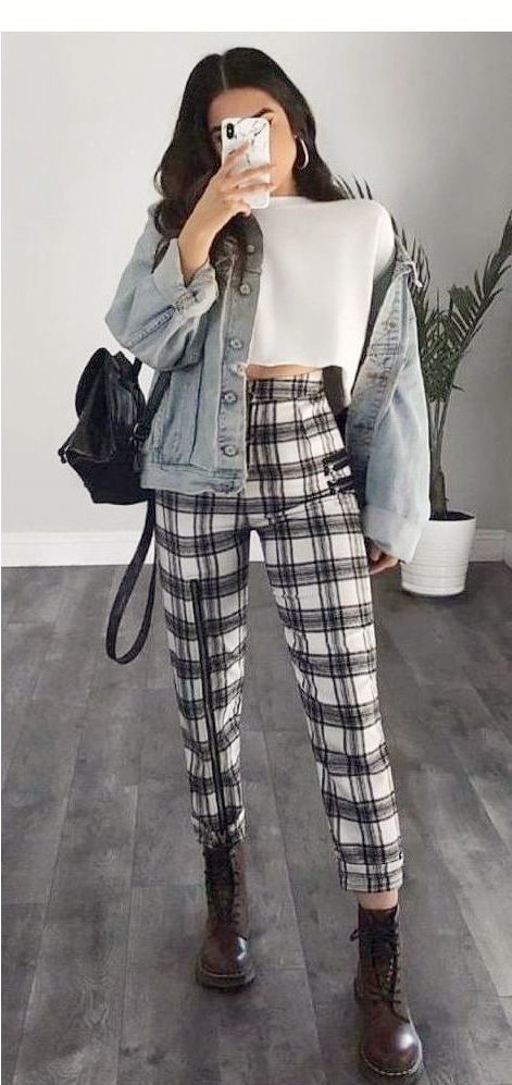 What to Wear With Plaid Pants