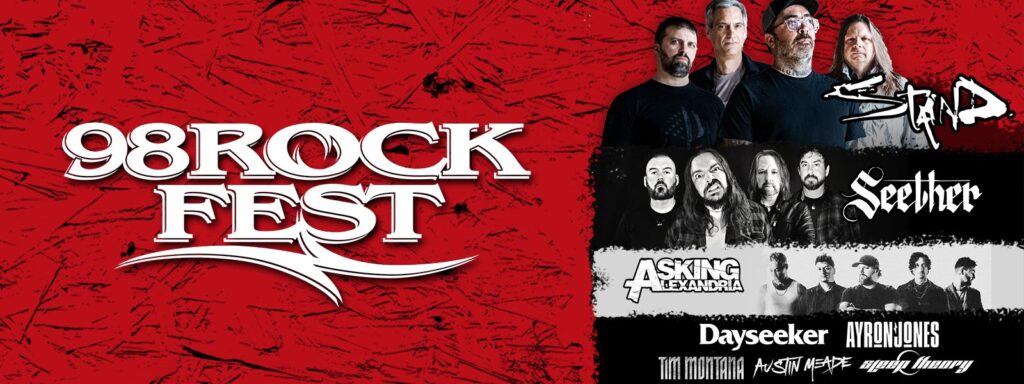 98Rockfest 2024 Lineup