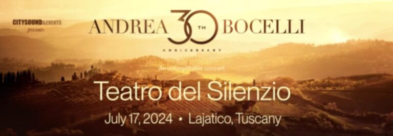Andrea Bocelli Concert 2024