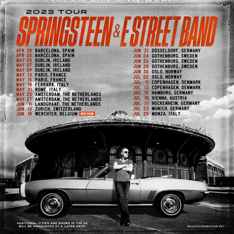 Bruce Springsteen Tour Dates 2024