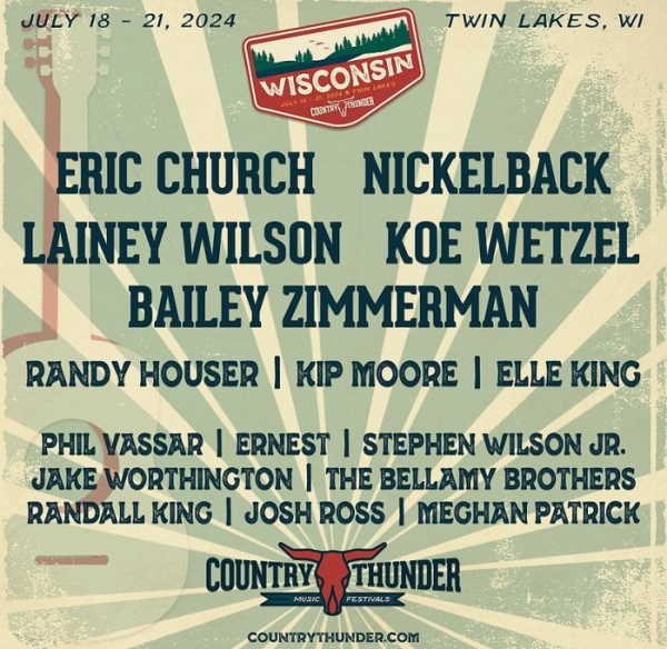 Country Thunder 2024 Lineup Wisconsin