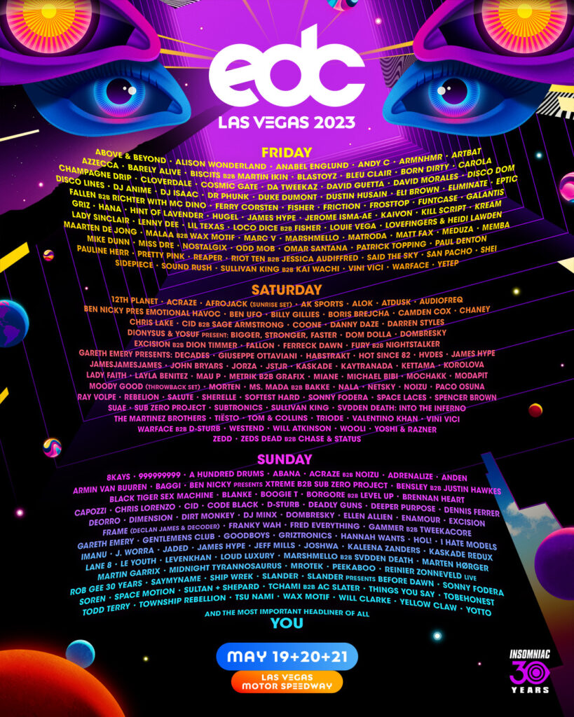 Edc Lineup 2024 Set Times