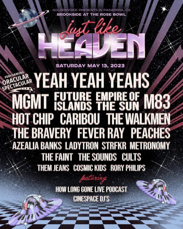 Just Like Heaven 2024 Lineup