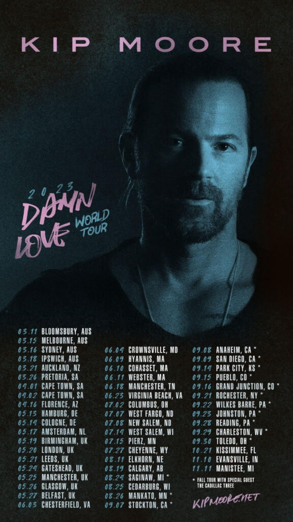 Kip Moore Tour 2024