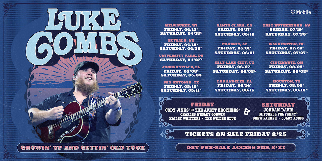 Luke Combs 2024 Tour Get Your Tickets Now!