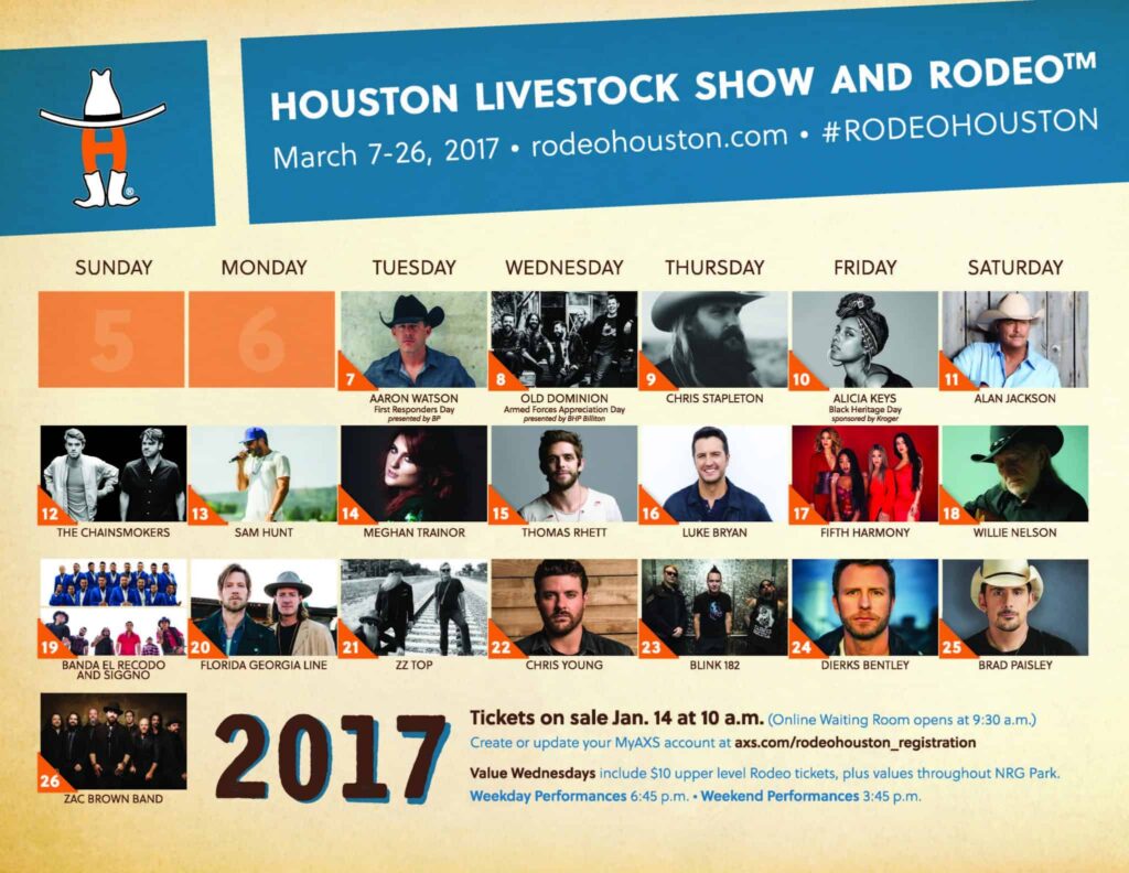 Rodeo Houston Concert Lineup 2024 Unveiling the StarStudded Performers