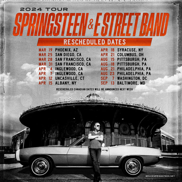 Springsteen Tour Dates 2024