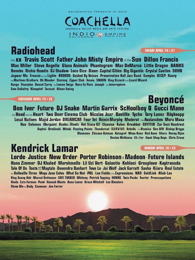 When is Coachella 2024 Lineup