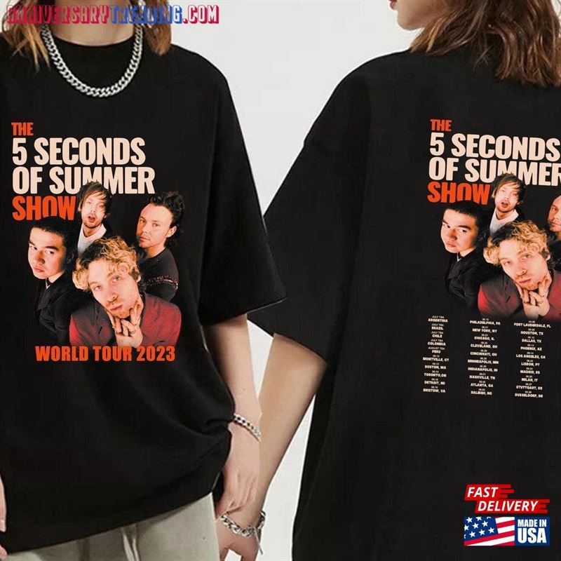 5Sos Tour Merch 2024