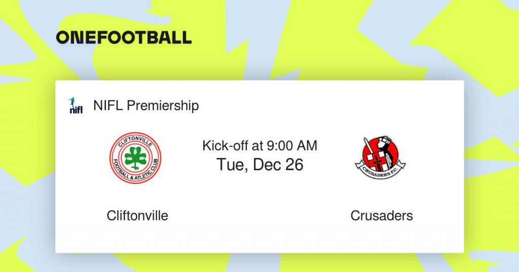 Cliftonville Vs Crusaders Football Livestream Free (Tue 26 Dec, 2023)