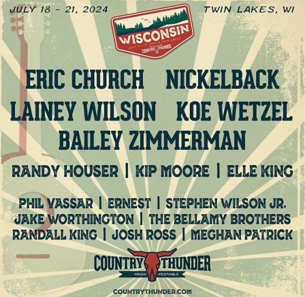 Country Thunder Iowa 2024 Lineup Get Ready for an