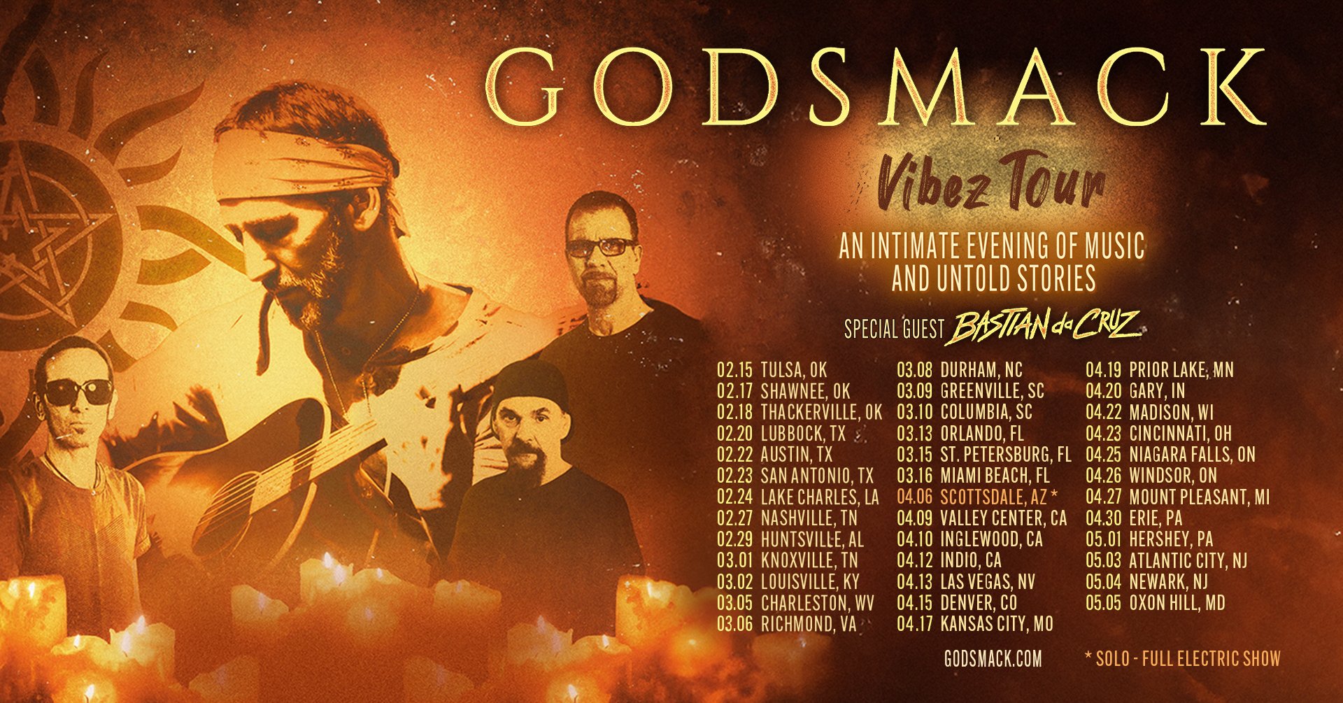 Godsmack 2024 Tour Dates Don't Miss Out!
