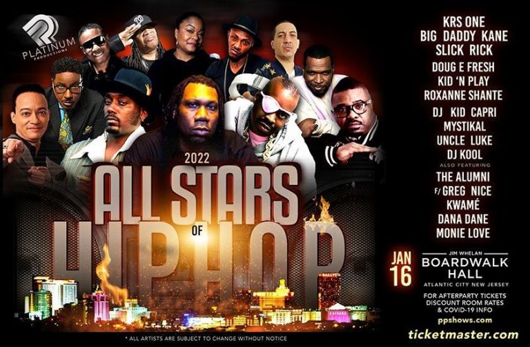 Legends of Hip Hop Tour Lineup 2024