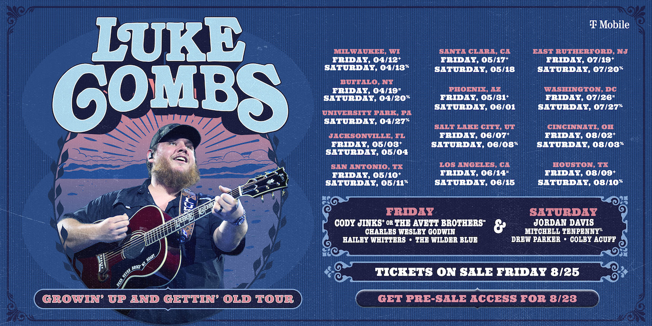 Luke Combs 2024 Tour Dates Get Your Tickets Now!