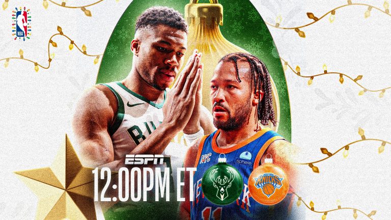 Milwaukee Bucks Vs New York Knicks Nba Basketball Livestream (Mon, Dec 25, 2023)