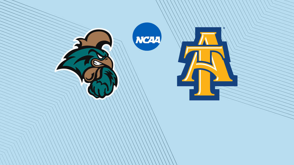 North Carolina A&T Aggies Vs Coastal Carolina Chanticleers Live Stream & Score Match Today Ncaam 2023