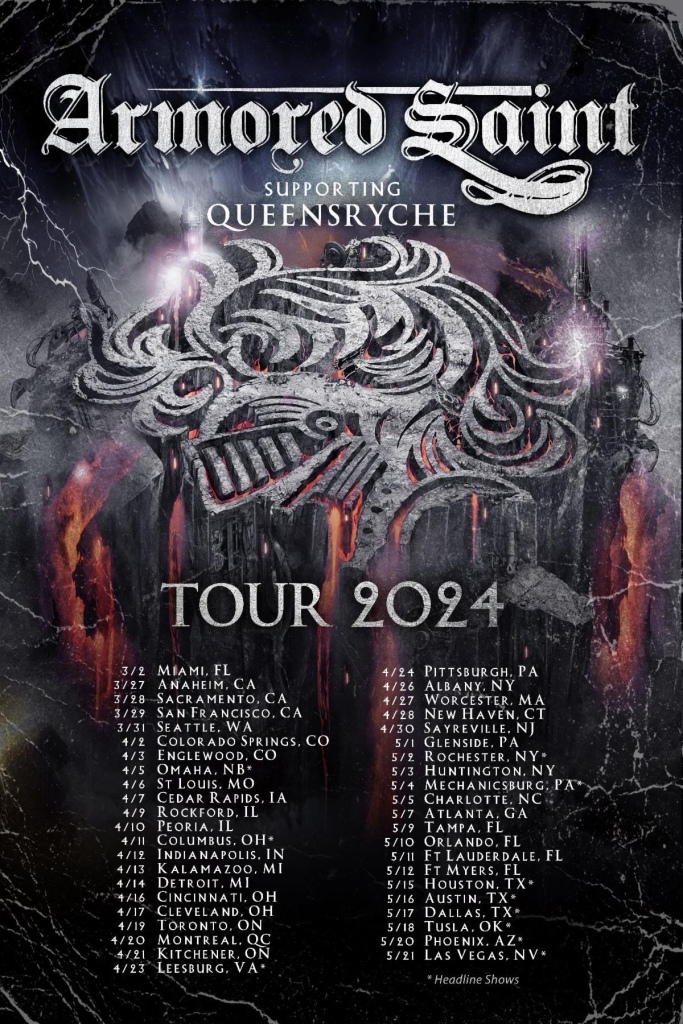 Queensryche Tour 2024 Rock Your World