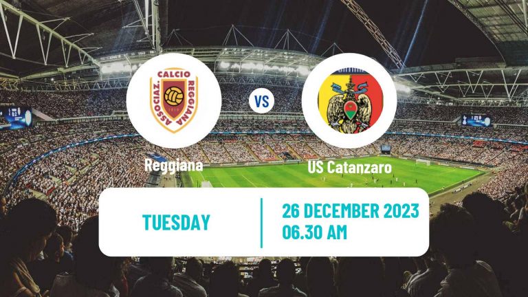 Reggiana Vs Catanzaro Football Livestream Free (Tue 26 Dec, 2023)