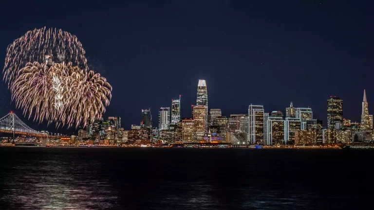 San Francisco New Years Fireworks