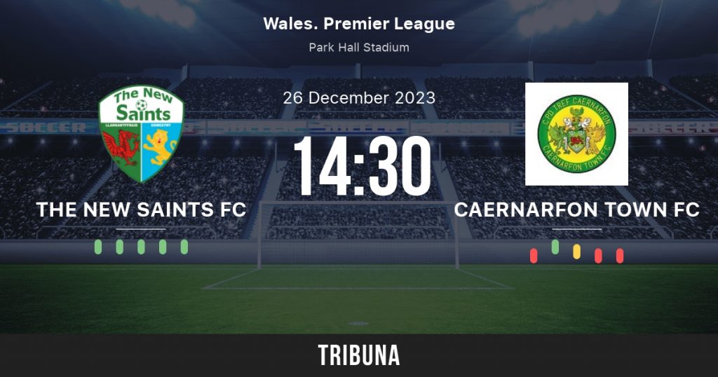 The New Saints Vs Caernarfon Football Livestream Free (Tue 26 Dec, 2023)