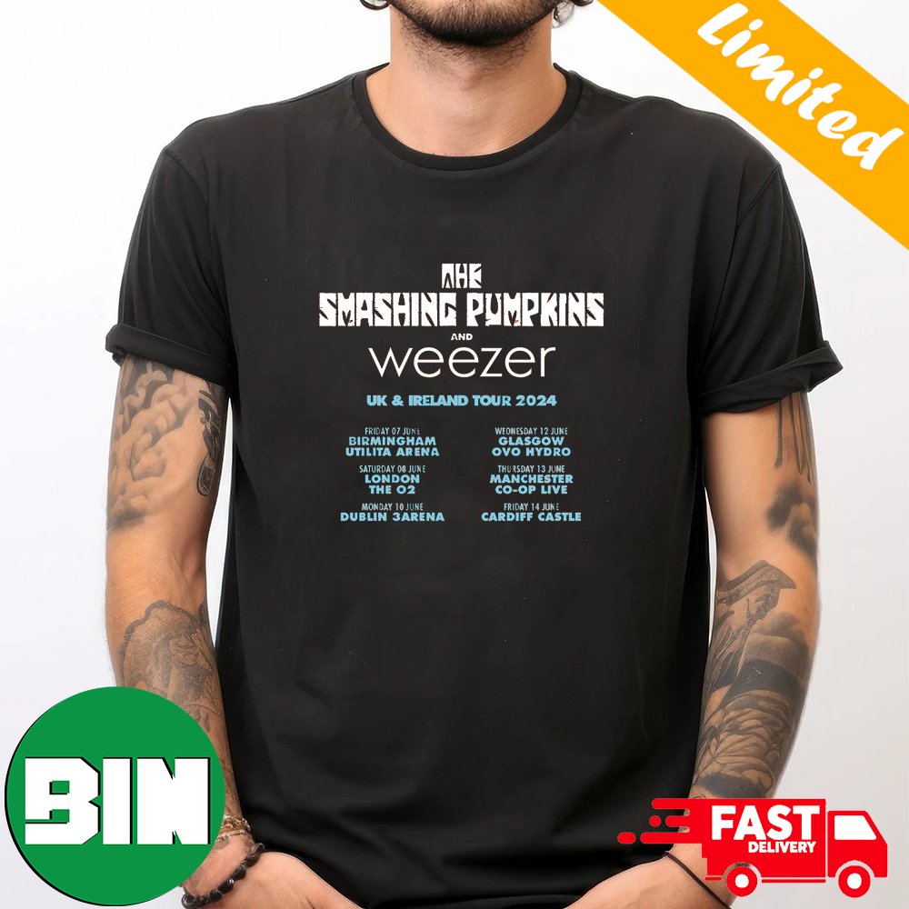 Weezer Tour Merch 2024