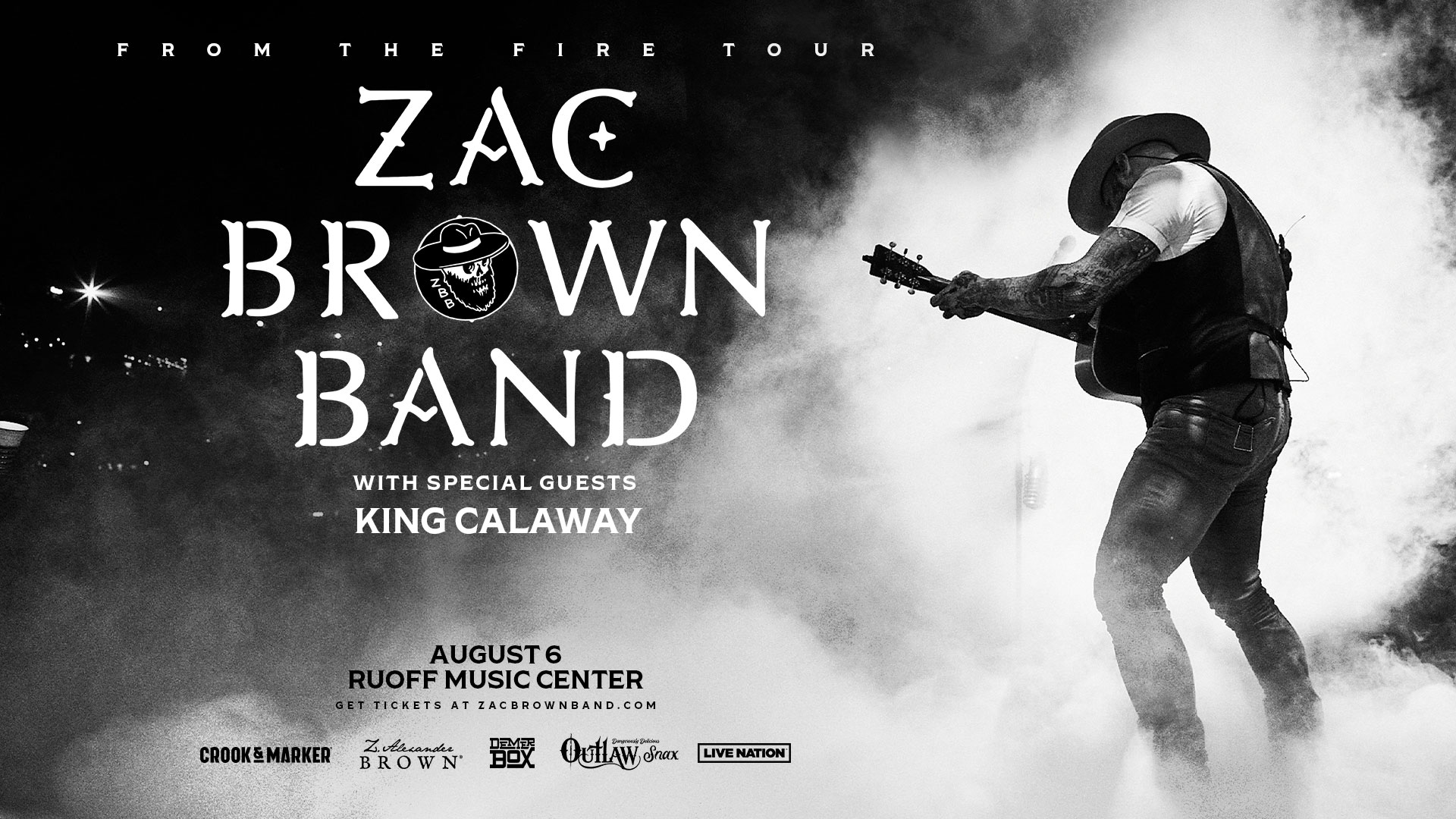 Zac Brown Band Tour 2024 Ticketmaster Chad Melisenda