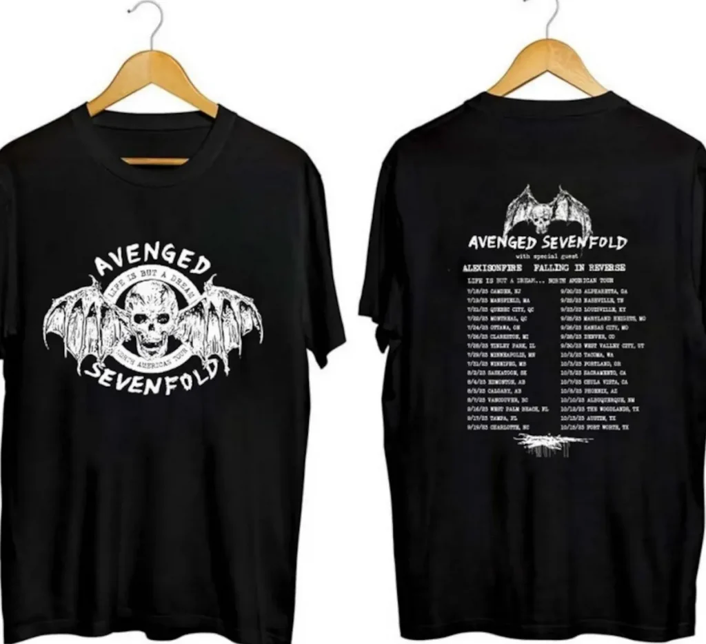 Avenged Sevenfold Tour Merch 2024