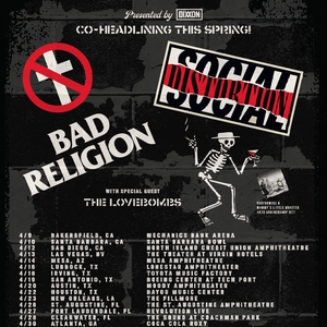 bad religion tour schedule