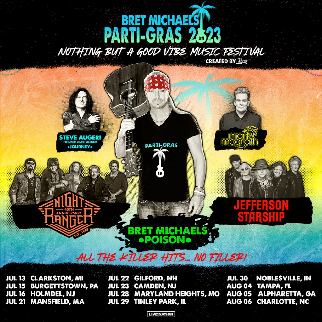 Bret Michaels - Parti Gras Tour 2024