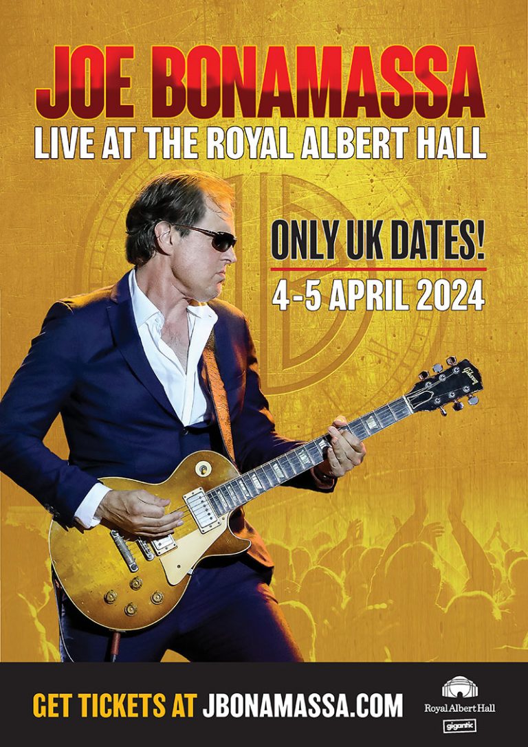 Joe Bonamassa 2024 Tour Dates