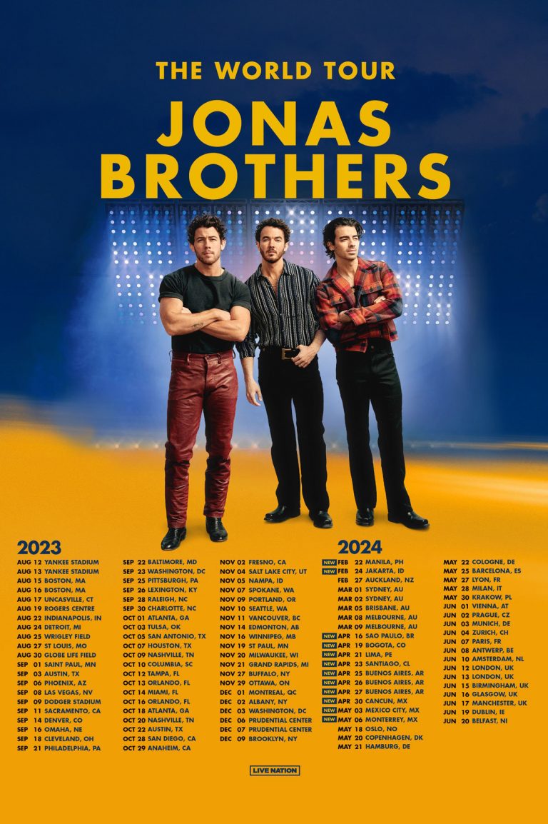 Jonas Brothers 2024 Tour Dates