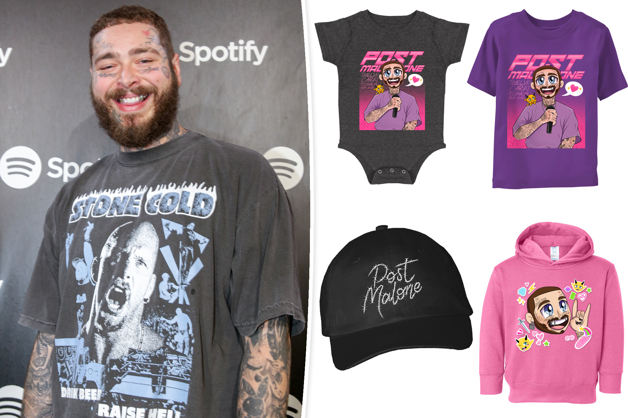 Post Malone Merch Tour 2024 Get Exclusive Tour Merchandise Now!