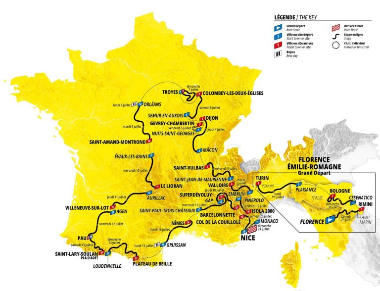 Stage 15 Tour De France 2024 Map