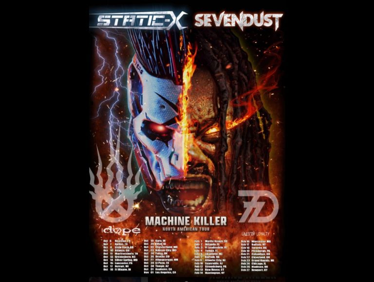 Static X Sevendust Tour 2024