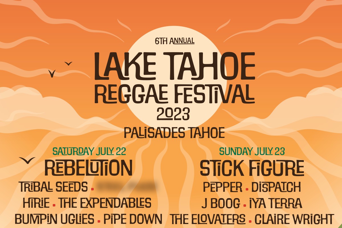 Lake Tahoe Reggae Festival 2024 Lineup Idelle Katharyn