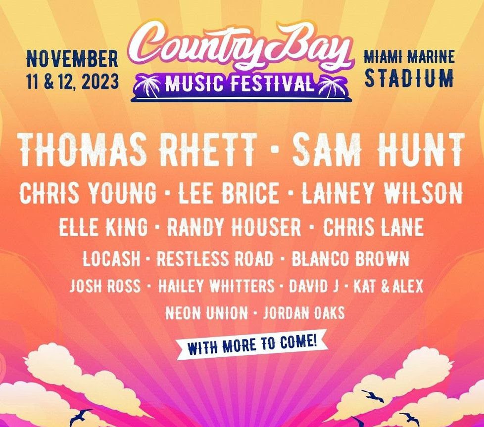 Exciting Reveals Country Bay Music Festival Lineup Unveiled!