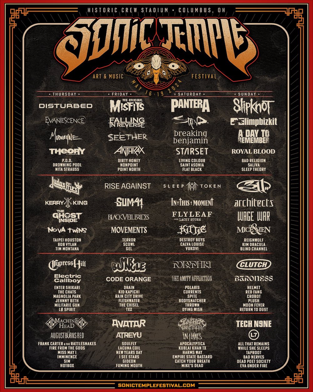 Unveiling the Sonic Temple Festival Lineup Get Ready to Rock!