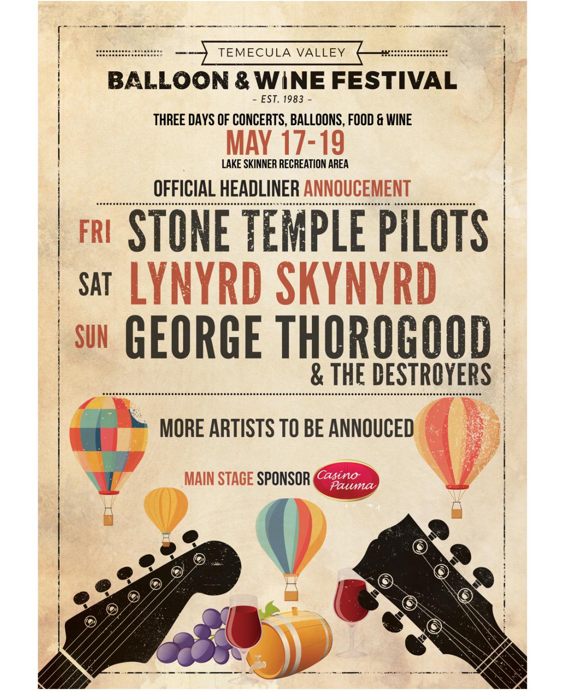 Unveiling the Temecula Balloon and Wine Festival Lineup Everything You